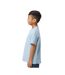 T-shirt Enfant Bleu Clair Gildan-3