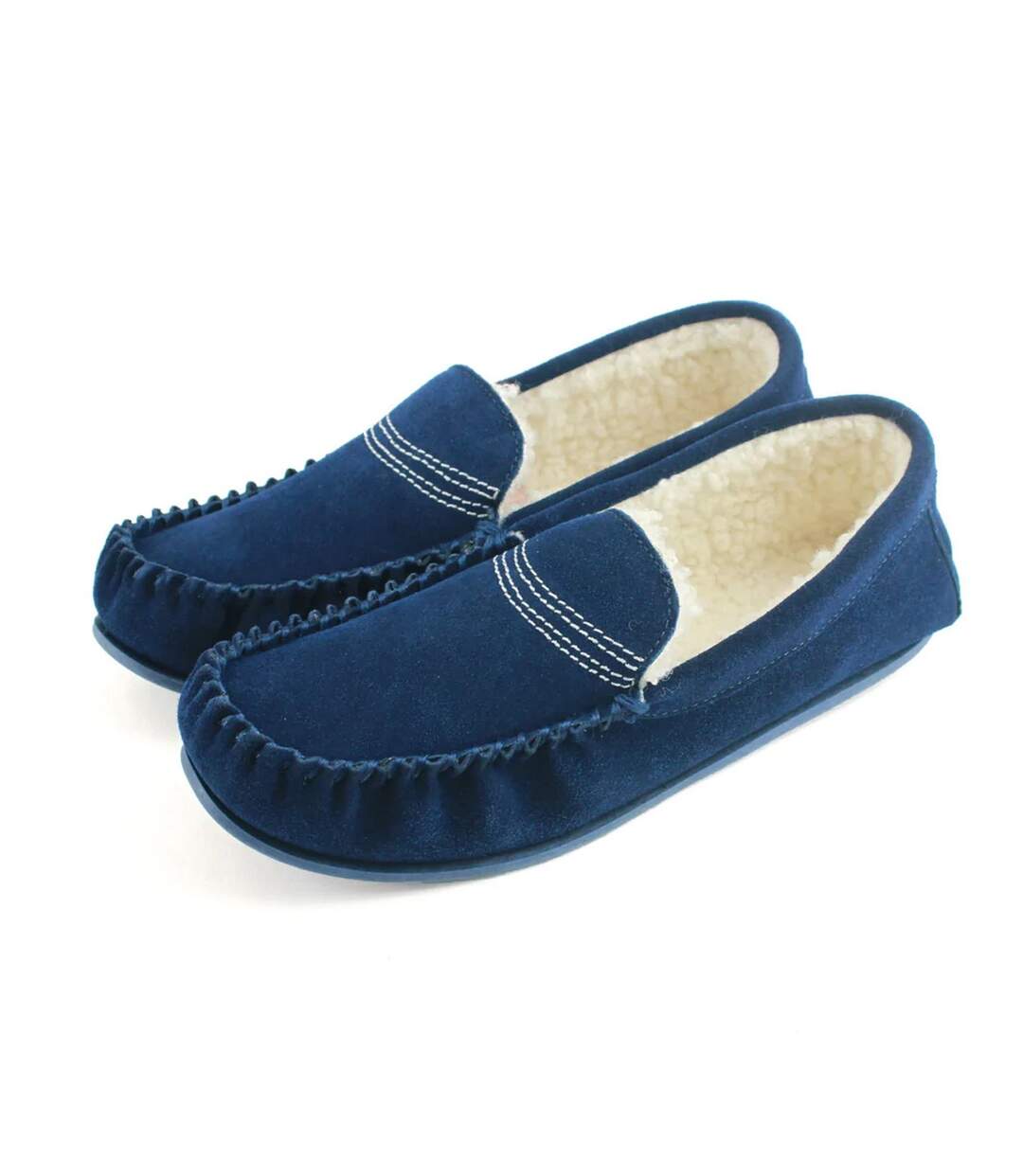 Mocassins bethany femme bleu Eastern Counties Leather-1