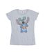 Disney Femme/Les femmes Lilo And Stitch Tropical Fun Cotton T-Shirt (Gris sportif) - UTBI25525-1