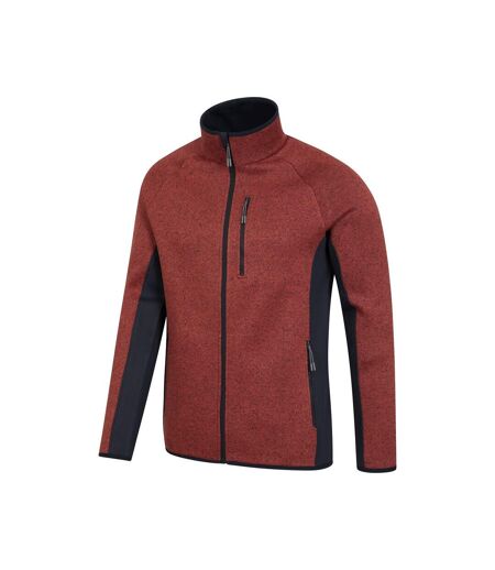 Mens Treston Full Zip Fleece Jacket Red Mountain Warehouse