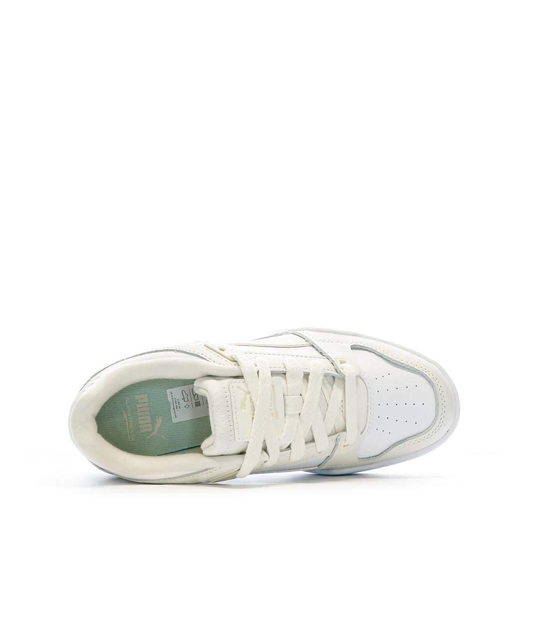 Baskets beige femme puma slipstream thrifted-4