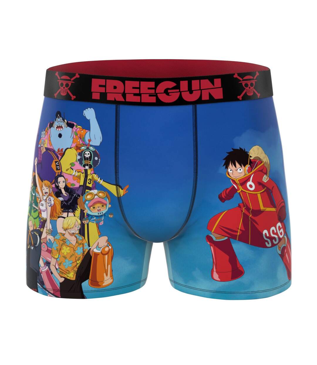 Lot de 5 boxers homme One Piece Freegun-5