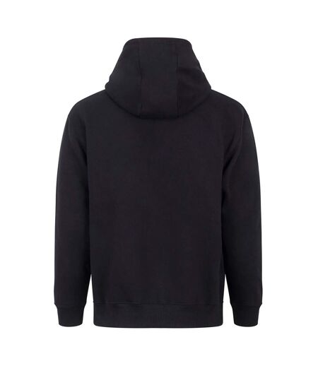 Mens Vision Heavyweight Full Zip Hoodie Deep Black Awdis