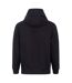 Mens Vision Heavyweight Full Zip Hoodie Deep Black Awdis-2