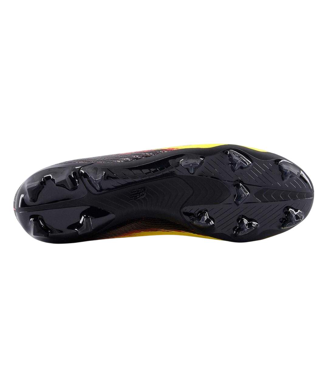 Chaussures De Foot Pour Terrain Ferme Furon Team Fg V8 Homme Jaune Noir New Balance-4