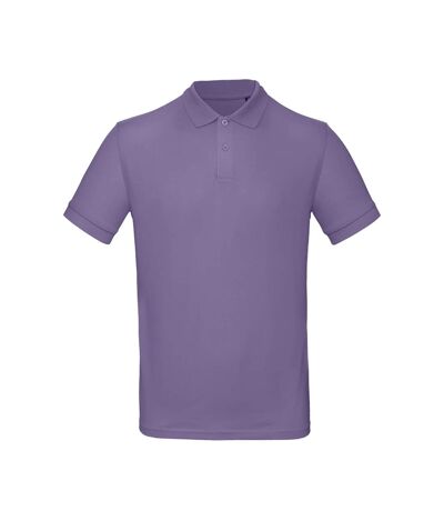 Polo homme lilas B&C