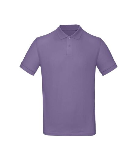 Polo homme lilas B&C