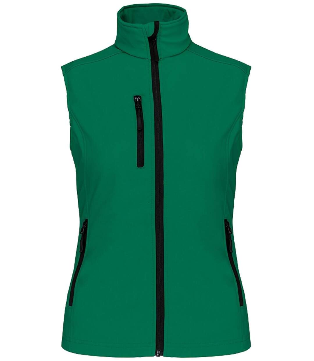 Bodywarmer softshell - gilet sans manches - K404 - vert kelly - Femme