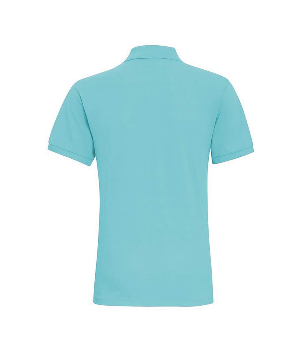 Asquith & Fox Mens Plain Short Sleeve Polo Shirt (Bright Ocean)