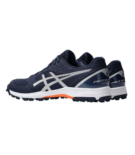 Baskets Hockey Ultimate Ff Homme Bleu Nuit Crème Asics