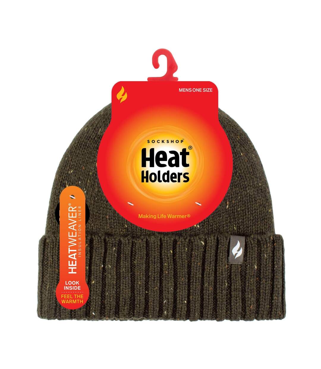 Warm Ribbed Cuff Beanie Hat for Men | Fleece Lined Chunky Winter Hat-2