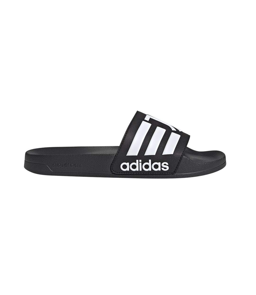 Tongs Motif/style Kfc Adilette Shower Adulte Noir Adidas-1