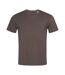 Stedman Mens Stars T-Shirt (Dark Chocolate Brown)