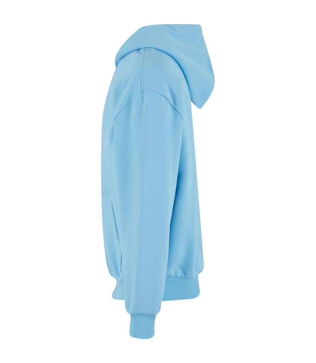 Sweat À Capuche Adulte Bleu Baltique Build Your Brand-4