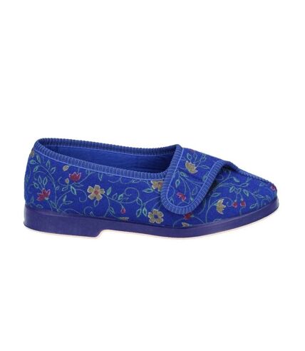 GBS Wilma - Chaussons (Pied Large) - Femme (Bleu) - UTFS121
