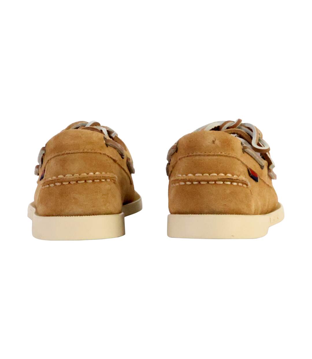 Mocassin Basse Cuir Sebago Portland Flesh Out-4