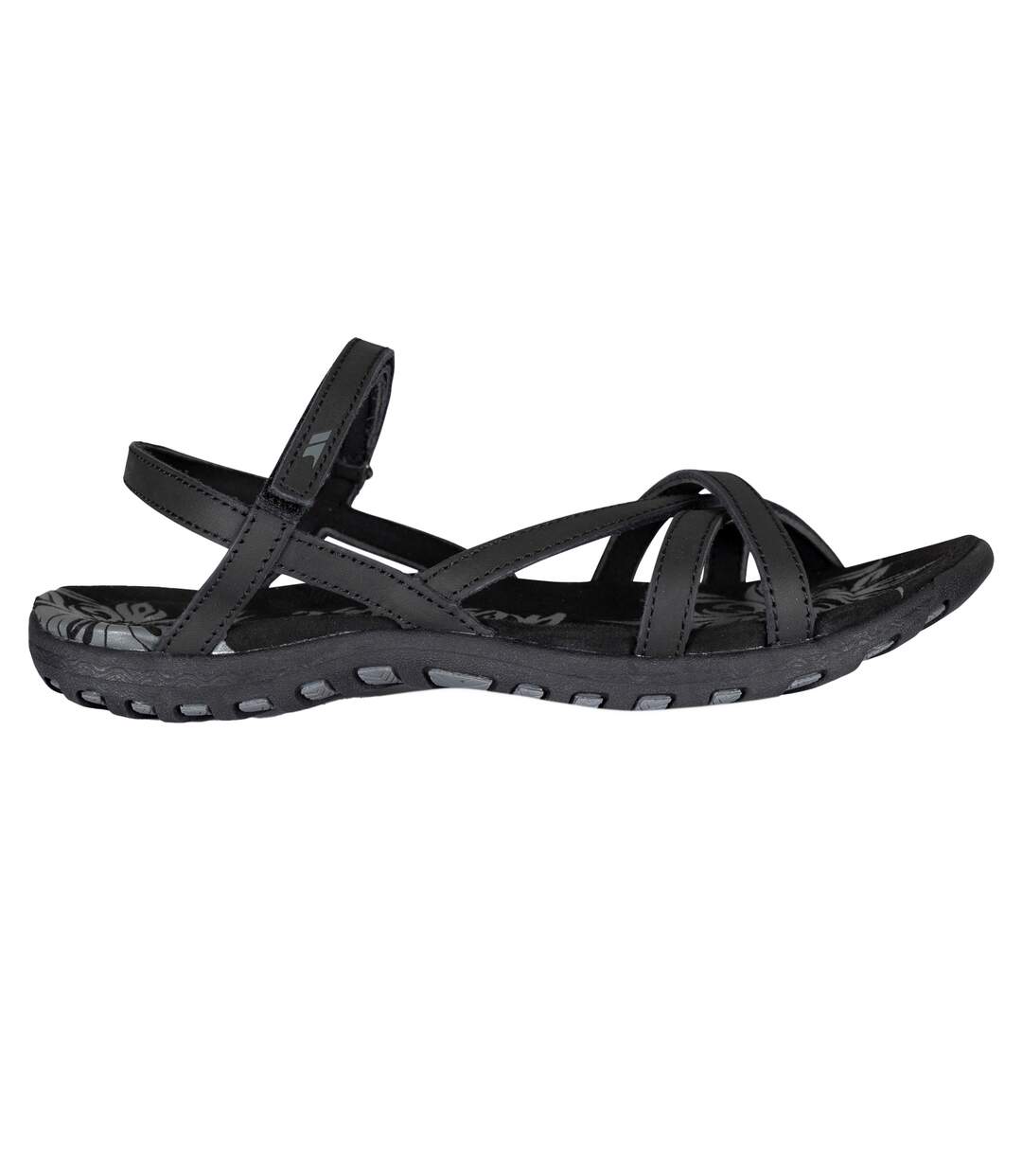 Sandales Kimbra Femme Noir Trespass-3