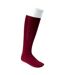 Euro - Chaussettes de foot - Homme (Bordeaux / Blanc) - UTCS1206