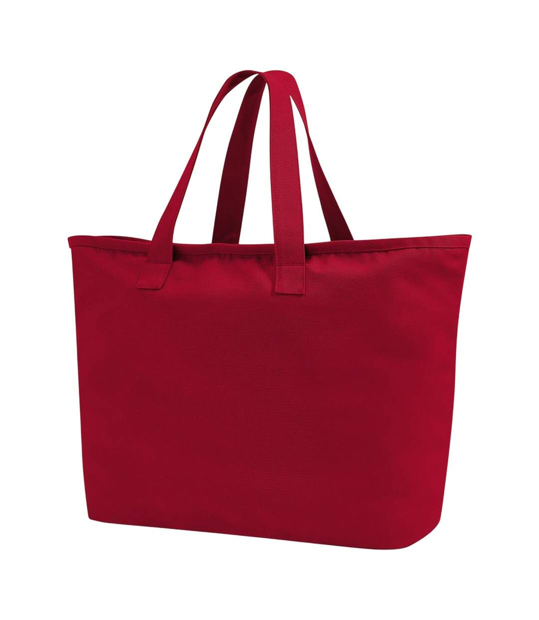 Canvas Heavy Duty Tote Bag One Size Scarlet Red Westford Mill-2