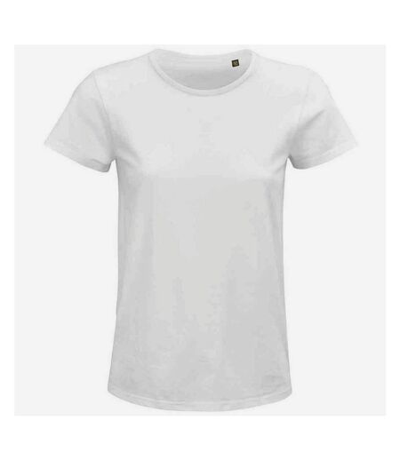 SOLS Womens/Ladies Crusader Organic T-Shirt (White) - UTPC4842