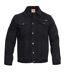 Duke Mens Western Trucker Style Denim Jacket (Black) - UTDC102-1