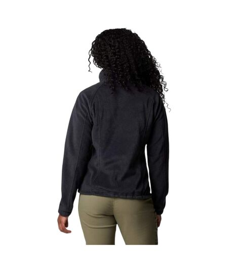 Womens/ladies Benton Full Zip Fleece Jacket Black Columbia