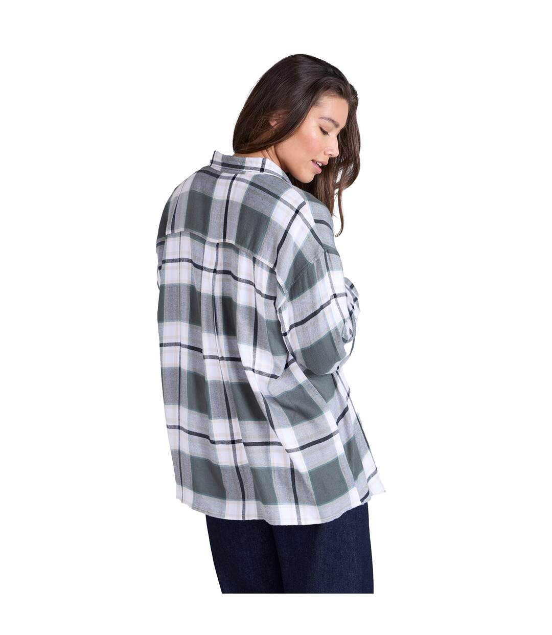 Chemisier Masie Femme Vert Animal-3