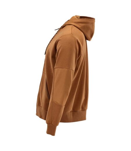 Veste À Capuche Customised Homme Marron Mascot
