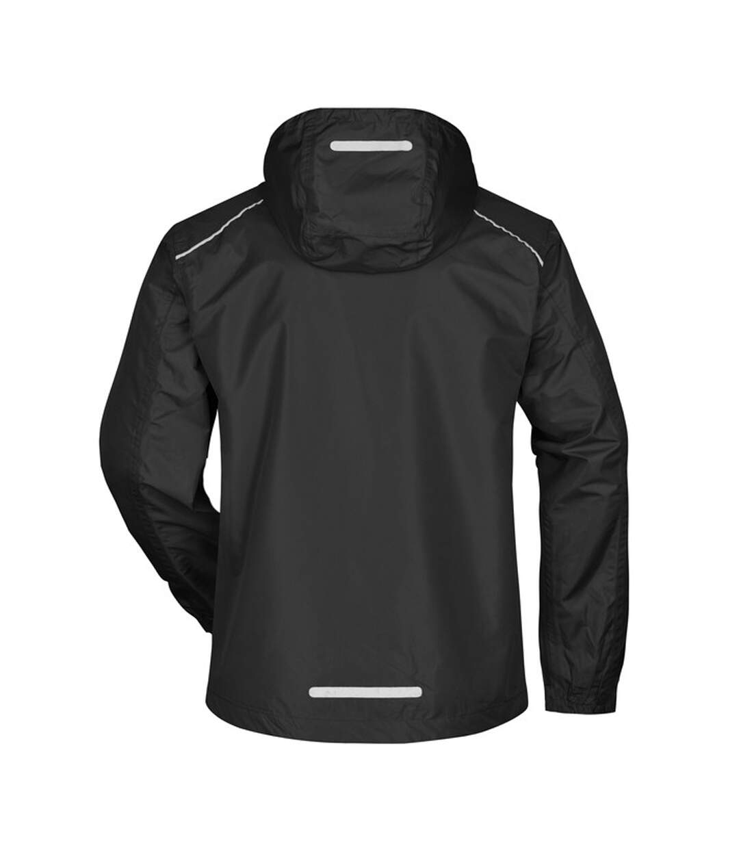 Veste Imperméable Homme Noir Argenté Uni James And Nicholson-2