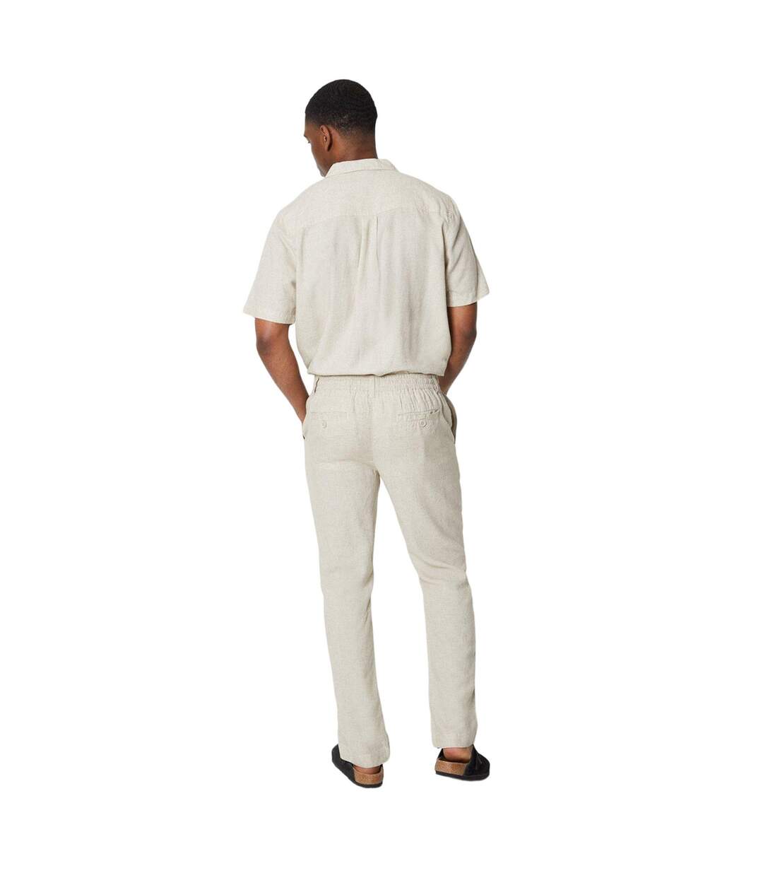 Pantalon homme beige pâle Maine-2