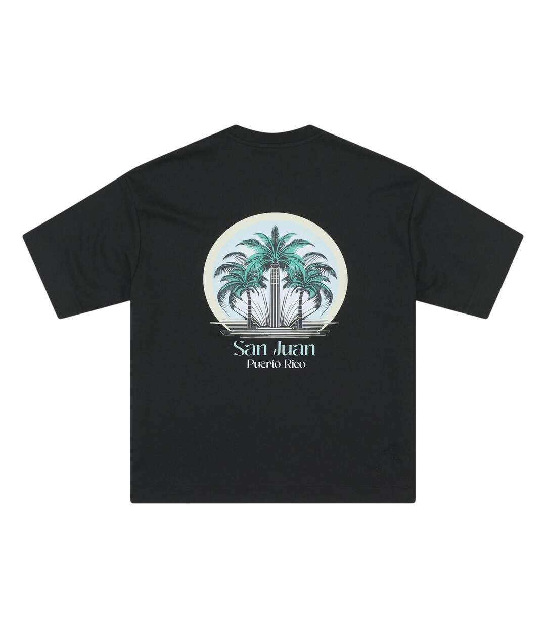 Mens San Juan T-shirt Black Rose London-3