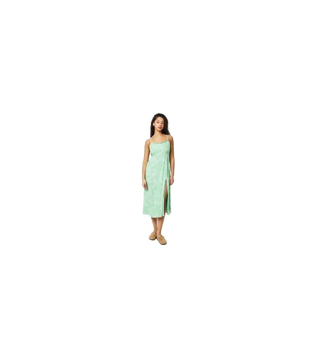 Robe À Bretelles Motif/style Floral Femme Vert Jack Wills-1