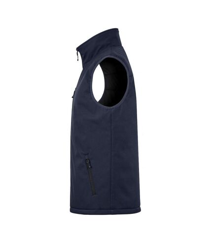 Clique Mens Softshell Padded Vest (Dark Navy) - UTUB122