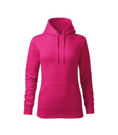 Sweat À Capuche Cape Free Femme Rose Malfini