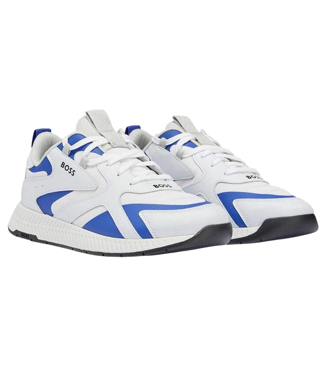 Mens Titanium Ortholite Running Trainers White Boss-4