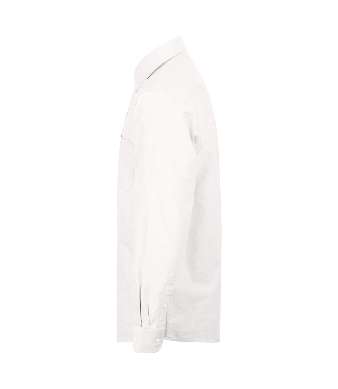 Henbury Mens Long Sleeve Classic Oxford Work Shirt (White) - UTRW637-3