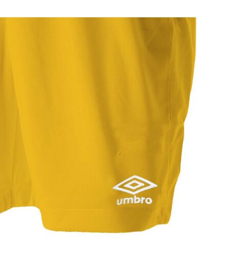 Umbro Mens Club II Shorts (Yellow)