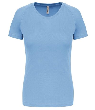 T-shirt sport - Running - Femme - PA439 - bleu ciel