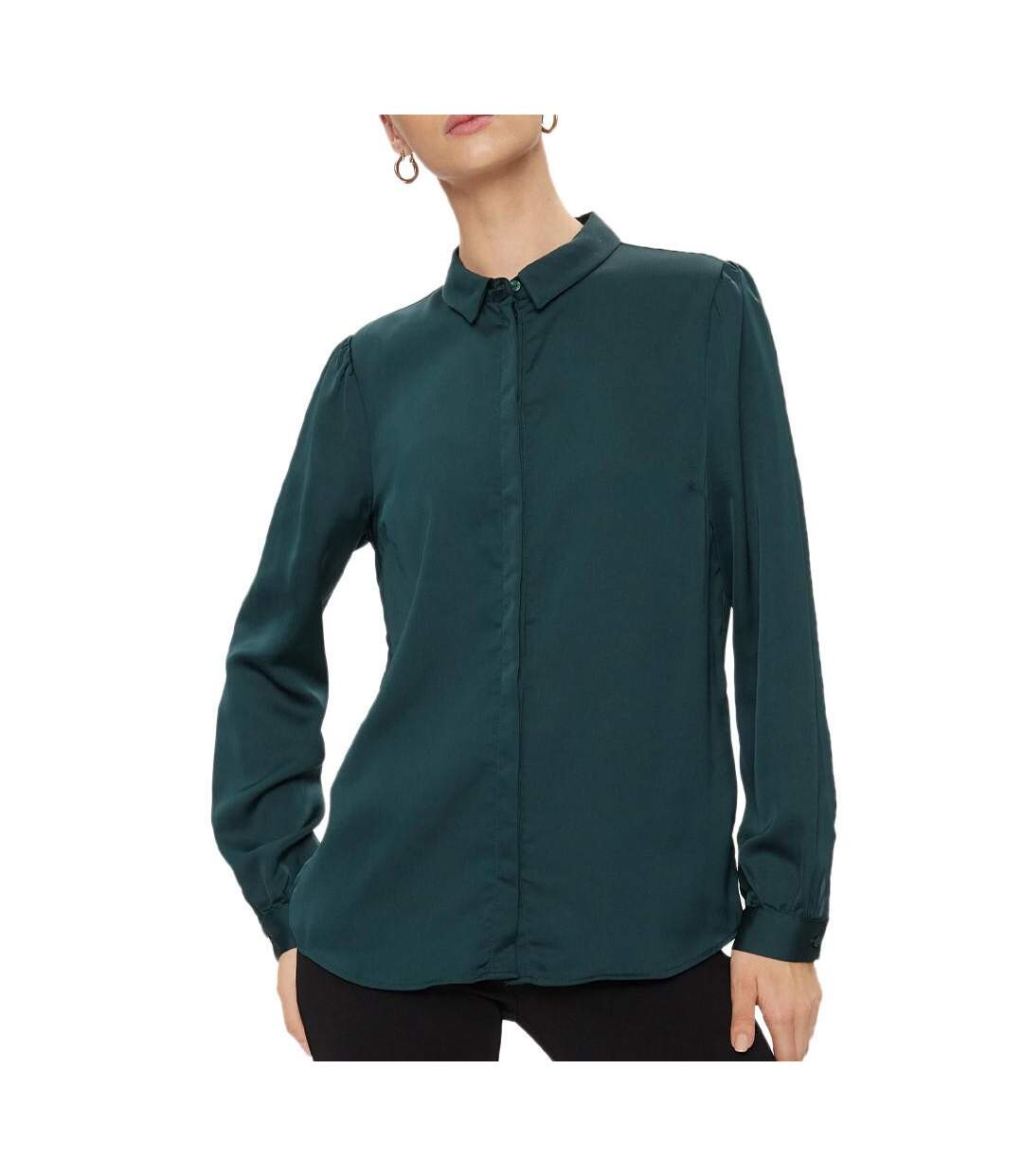 Chemise Verte Femme Vila Viellette - 34-1