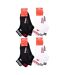 Chaussettes KAPPA QUARTER - Pack de 12 pcs 0215-4