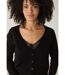Cardigan avec dos en dentelle pour femme MILSA-3