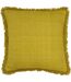 Furn Sienna Cushion Cover (Ochre Yellow) (One Size) - UTRV1661
