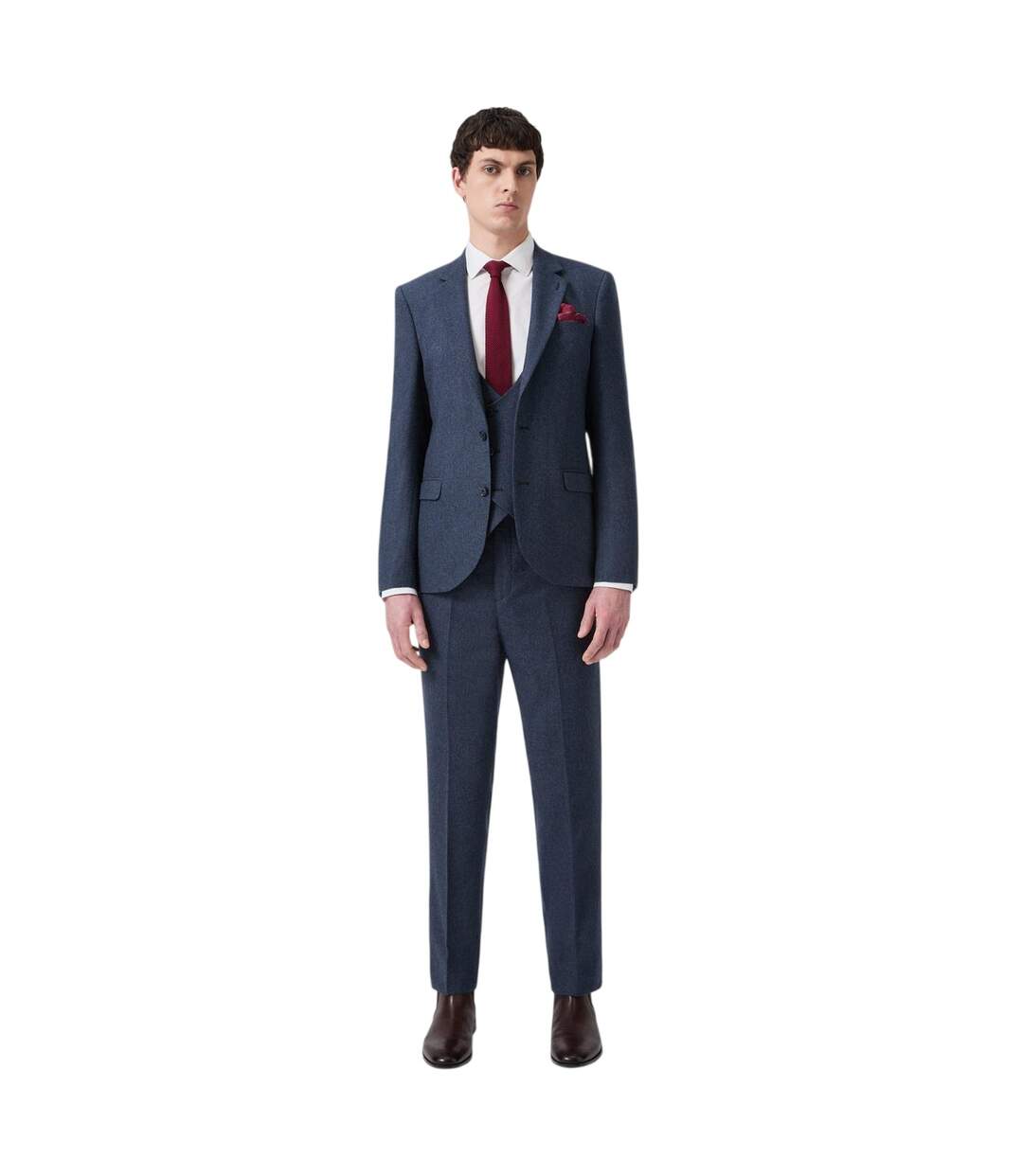 Pantalon Archer Homme Bleu Marine Foncé Without Prejudice-1
