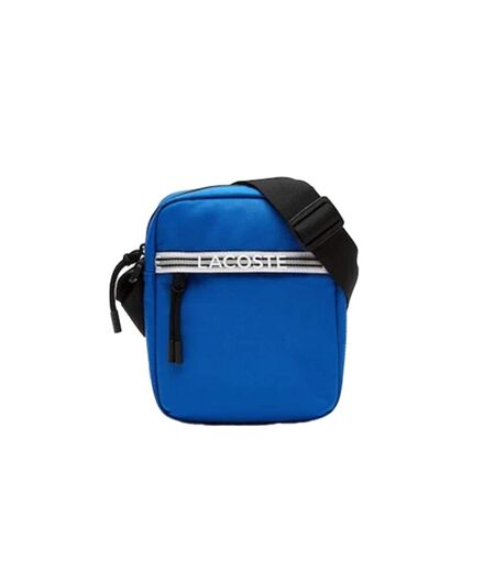 Sac à bandoulière bleu/noir homme lacoste - taille unique