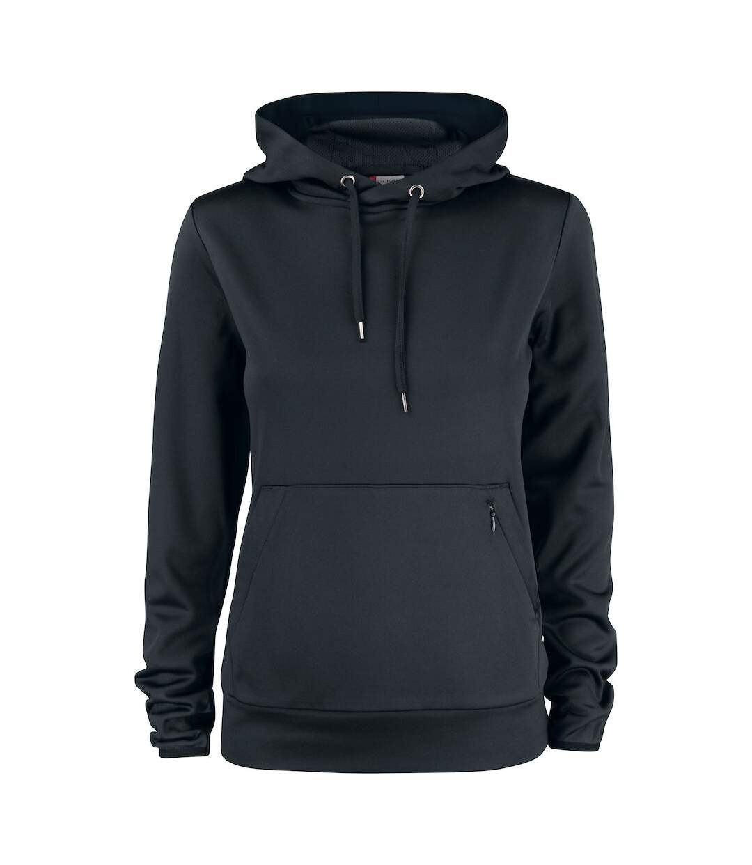 Womens/ladies oakdale hoodie black Clique