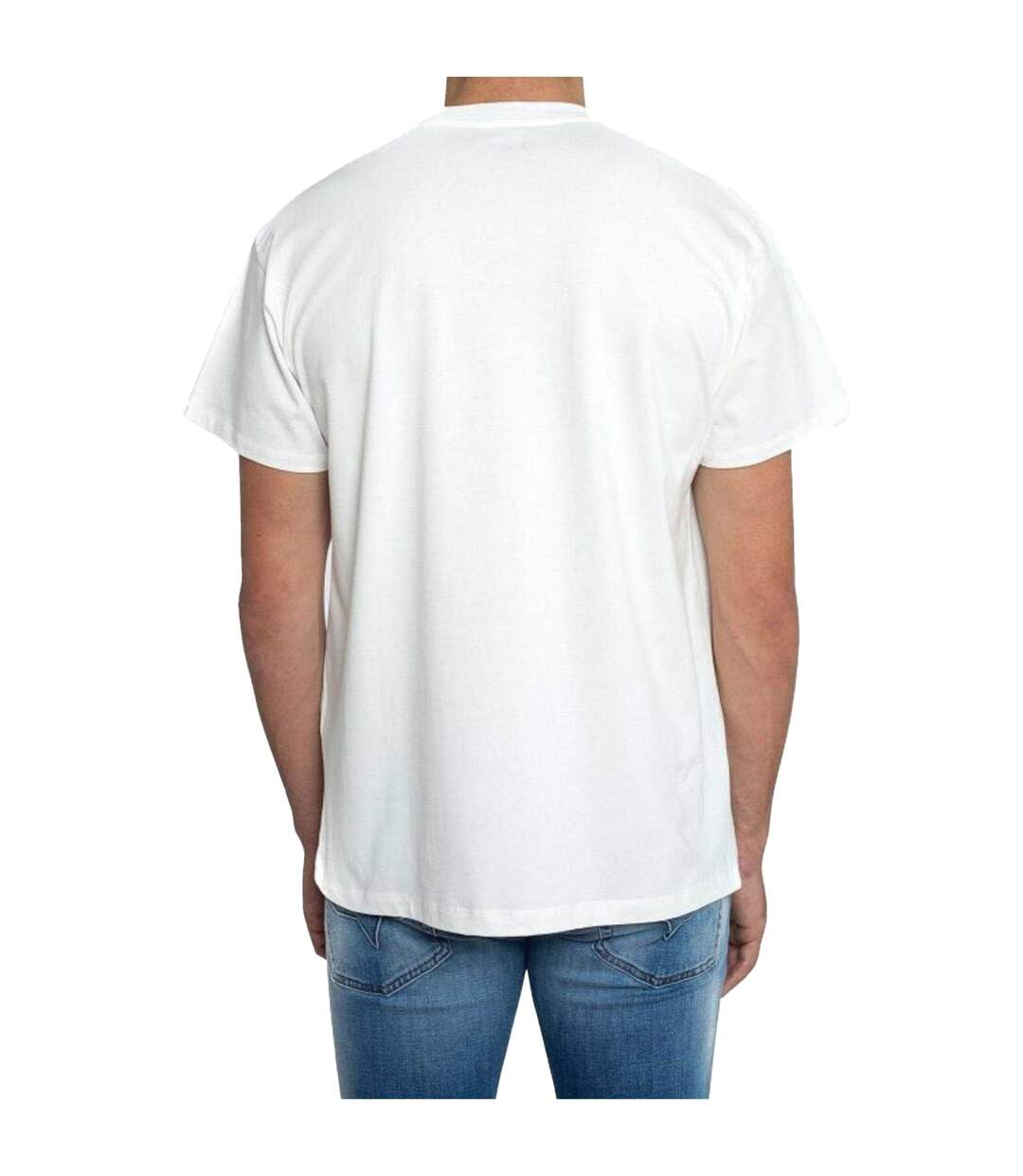T-shirt Motif/style Logo Homme Blanc Pepe Jeans-2