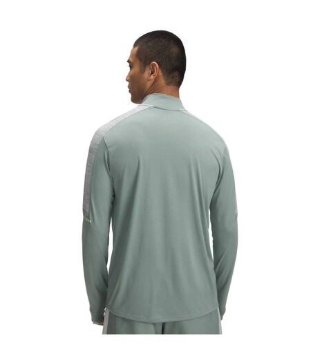 Sweat Manches Longues Course À Pied Homme Vert Under Armour