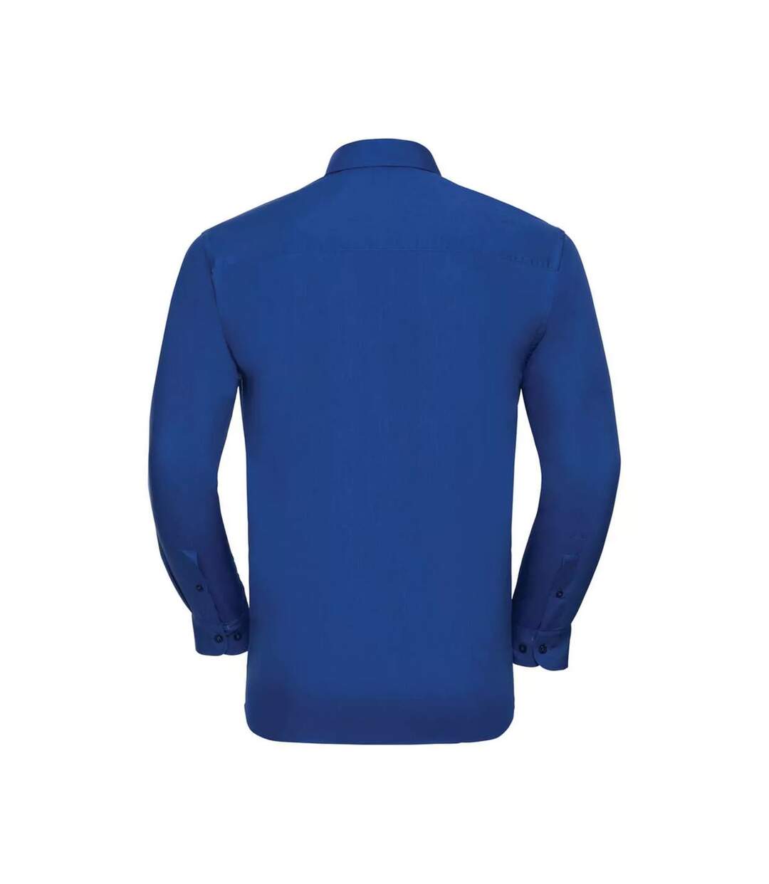 Chemise Manches Longues Homme Bleu Roi Vif Russell Collection-2