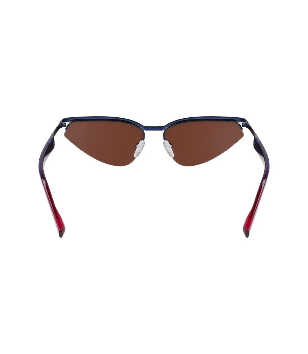 Lunettes De Soleil Motif/style Miroir Adulte Taille Unique Bleu Foncé Karl Lagerfeld-2