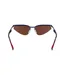 Lunettes De Soleil Motif/style Miroir Adulte Taille Unique Bleu Foncé Karl Lagerfeld-2